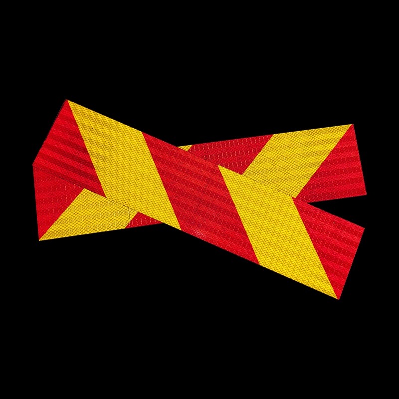 Pressure Sensitive Reflective Vehicle Conspicuity Markings Marker Board Adhesive