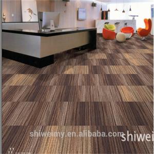 Wholesale Striped gradient color Nylon 66 carpet tile for Hotel/office from china suppliers