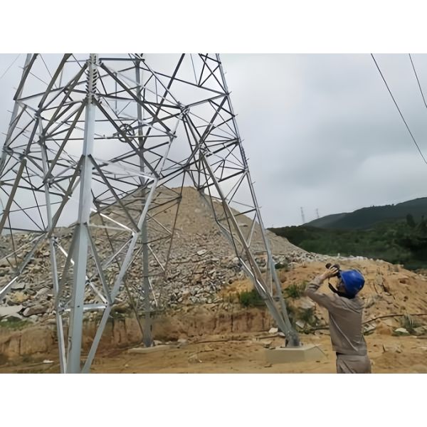 Mobile Wifi Network 4G 5G Gsm Radio Signal 4 Leg Angle Steel Telecom Tower Telecommunication