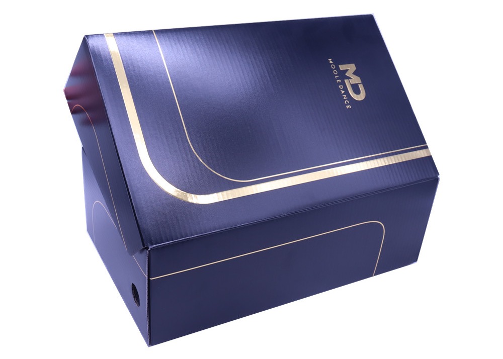 Corrugated Board Mailer Gift Shoe Paper Packaging Box Custom Logo UV Printing