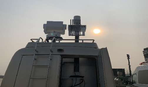 Directional Drone Jammer Vehicle-mounted Drone Defense Equipment-Vehicle-mounted detection and countermeasures DR100