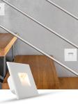 Waterproof SMD Recessed LED Wall Light For Stairs Dimmable Durable