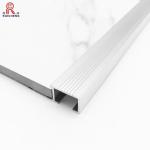 Anti Slip Aluminum Stair Edge Trim 8.5mm Height Fungi Resistant