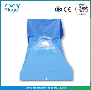 Wholesale Medical Cesarean Drape Hospital Surgical C-section drape for Caesarian surgery made in china from china suppliers