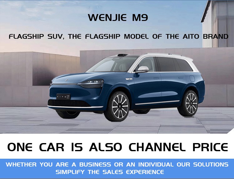 2024 Aito M9 Electric/Hybrid Chinese EV Luxury SUV for 5-door 6 Seats Body Size 5230*1999*1800