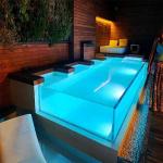 High Light Transmission 95% PMMA Materials Backyard Acrylic Aboveground Swimming