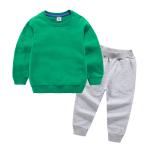 80cm-150cm Spring Children's Clothing Kids 2pcs Toddler Jogger Clothing Sweat