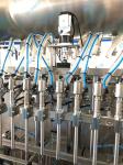 Pneumatic Edible Oil Filling Machine 5L 6 Head Sunflower Oil Packing Machine