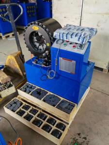 Wholesale 4 Inch Industrial Braided Hose Crimping Machine 3kw Compact Structure from china suppliers