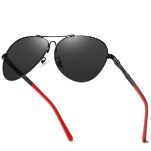 Wholesale Memory Metal Frame Polarized Sunglasses Fashion Spring Leg Stylish from china suppliers