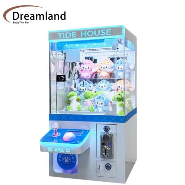 Dreamland Hot Sale Coin Operated Mini TIDE House Crane Machine MINI Claw Game