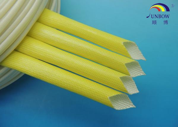 Wire Insulation Resin Coated Acrylic Fiberglass Sleeving for F Class Electrical