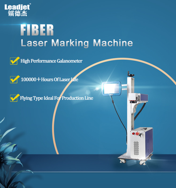 50W Stainless Steel Laser Marking Machine AC220V 60Hz ISO Certificate