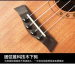 China factory wholesale cheapest hot-sale Linden top 38 inch acoustic guitar for