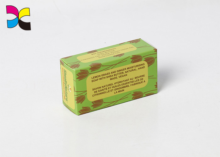 Glittering Luxury Full Color Custom Gift Boxes , Soap Colored Corrugated Boxes
