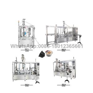 Wholesale 12KW 60mm Coffee Capsule K Cup Filling And Sealing Machine from china suppliers
