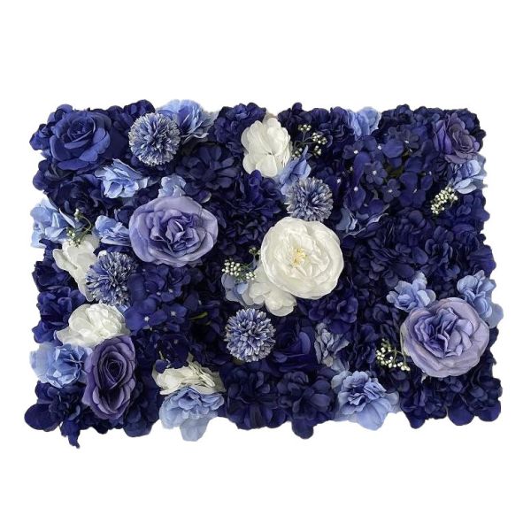 ODM Background Faux Wall Flowers Floral Panel Wall Home Decoration