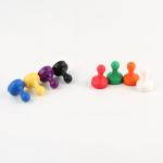 Permanent Heavy Duty Ndfeb Magnetic Push Pin NiCuNi Coating