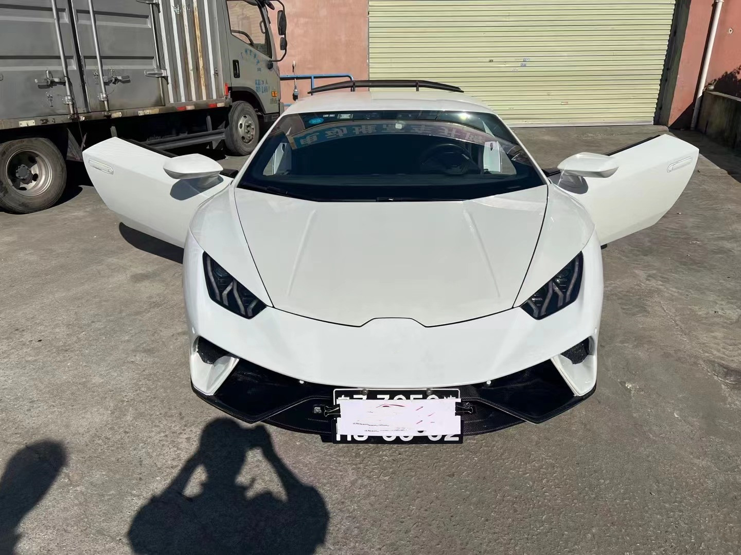 For Lamborghini LP580 LP610 Carbon Fiber Body Kit LP580 LP610 Upgraded LP640-style Front and Rear Bumper Spoiler Hood