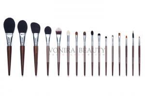 Wholesale Private label 16pcs Label face makeup brushes For Middle Higher Quality Original Ebony Handle from china suppliers