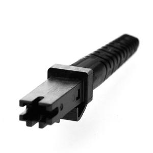 Wholesale Black Plastic Fiber Optic Cable Connectors , Mtrj Fiber Connector Long Life Span from china suppliers