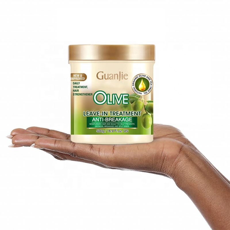 2-IN-1 Smoothing Hair Oil Cream for Bleached and Curly Hair Organic Keratin Treatment