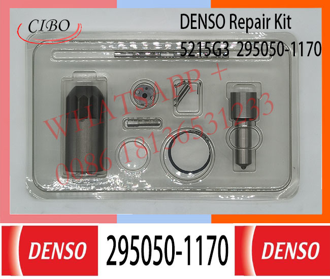 295050-1170 DIESEL DENSO INJECTOR PARTS REPAIR KIT 095000-6750 095000-6753 for J08E 23670-E0030 23670-E0031