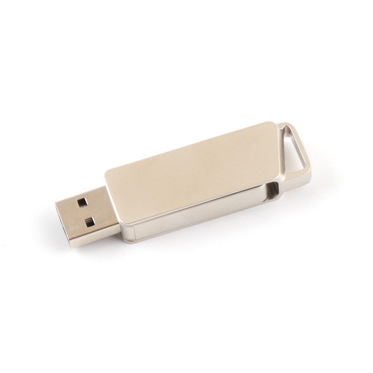 Full Memory 360 Degree 3.0 2.0 Twist USB Drive With Laser Print Logo 100MBS