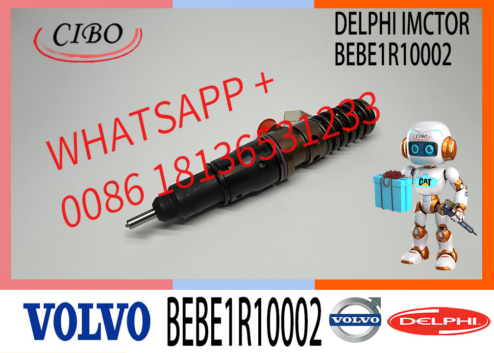 Diesel Fuel Injector Common Rail Parts Injector BEBE1R10002 BEBE1R12001 33800-84300 BEBE1R14101 For VOL-VO