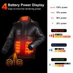 USB Powered Electric Heated Jacket Men'S Cotton Padded Puff Jacket 5v 7.4v 12v