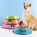Pet Bowl Non-Slip Stainless Steel Material Customized SublimationEasy Cleaning