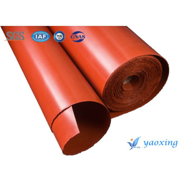 Heat Resistant Silicone Coated Fiberglass Fabric 150m 200m