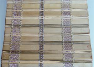 Wholesale Strong Flexible Bamboo Roller Blinds For Restaurant Easily Transportation from china suppliers