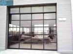 Sliding 50mm 5000mm Height Glass Panel Garage Doors