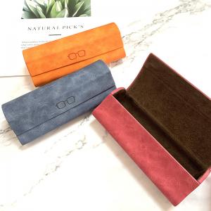 China Fashionable Handmade PU Eyeglasses Case Packaging Box For adults sunglasses case on sale