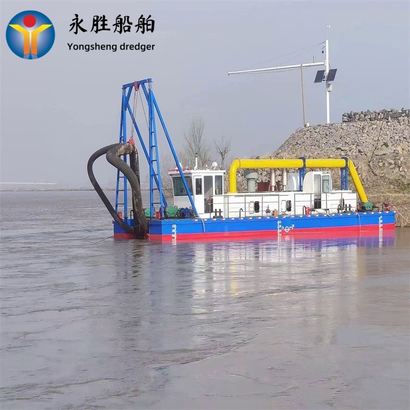 Powerful Sand Suction Dredger For River And Lake Cleaning