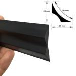 4inch PVC Cove Former for Carpet Edging Trim Vinyl Flooring Covers Skirting