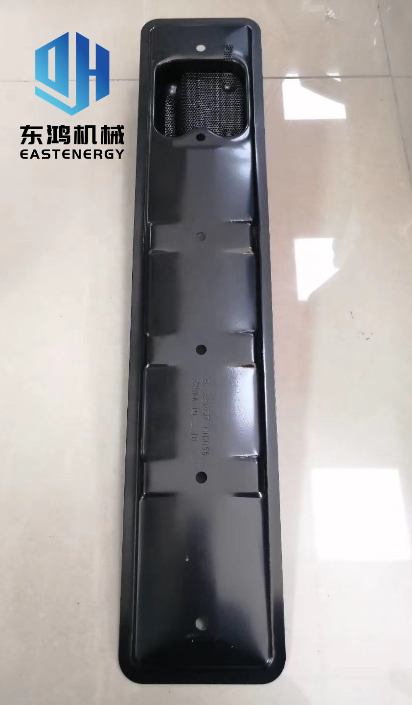Excavator Diesel 4BT3.9 Engine Side Cover Iron 5365772 For 120-6