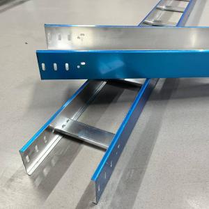 Wholesale Electrical Wiring Metal Wall Mounted Cable Tray 100mm High Durability Galvanized Finish from china suppliers