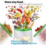FDA Approved Zip Lock Bags Food Packaging Zipper peva Reusable k Sandwich Bag