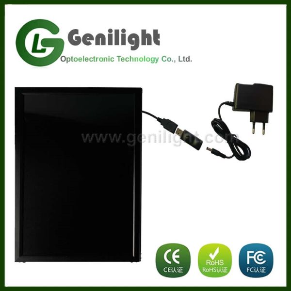 Excellent Anti-wind Ability Rectangle Type VIP 13 Yrs Acrylic RGB Magic LED Writing Board