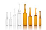 ISO standard glass medical amber ampoule vials for medicine
