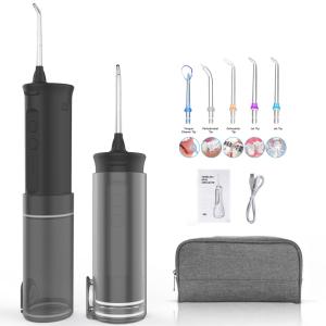 Wholesale 2500mah Portable Water Flosser , 30-110PSI Cordless Water Flosser Teeth Cleaner from china suppliers