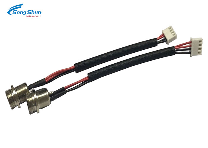 GX12-3Pin Power Cord Cable 22awg Wire Laptop Camera Bare Copper Conductor