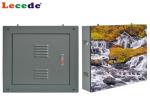 P4.8 Advertising Outdoor Fixed LED Display Aluminium Waterproof Cabinet