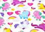 Puffy 3D Sticker Printing Embossing Decorative For Baby Promotional Gifts