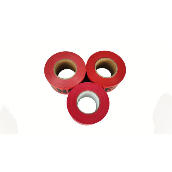 High Tensile Strength PVC Restriction Warning Tape for Flexible