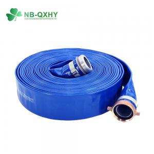 China PVC Layflat Hose for Agricultural Irrigation 12 Inch High Pressure Flexible Garden Hose on sale