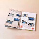 Hardcover Softcover Catalogue Book Printing Hot Stamping Surface