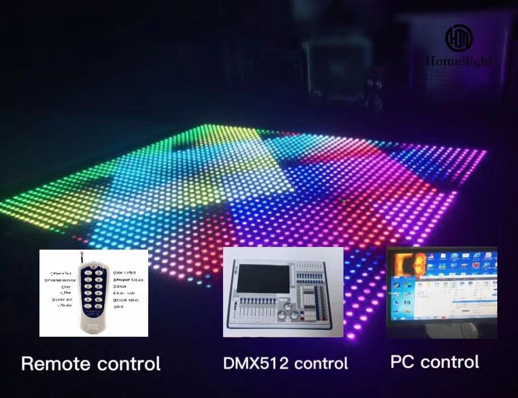 Lighting Solutions Service for RGB 3 in 1 Electric Video Led Video Dance Floor Tiles